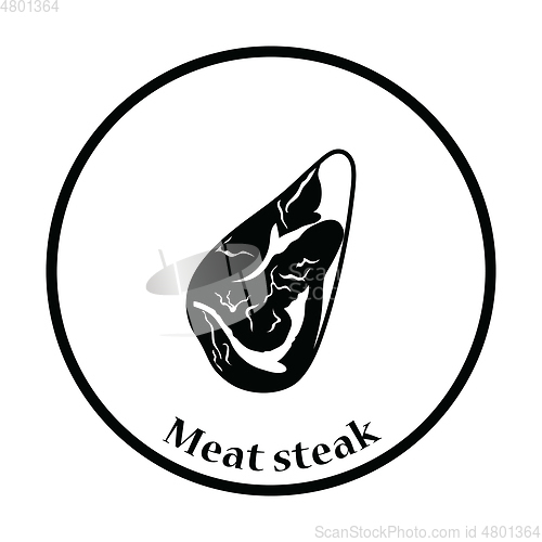 Image of Meat steak icon