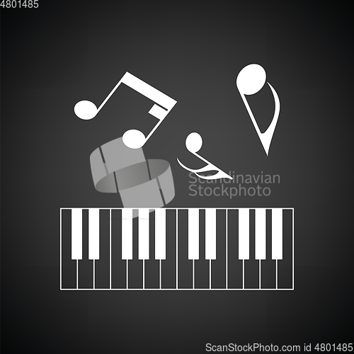 Image of Piano keyboard icon