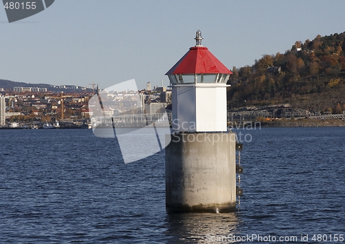 Image of Lighthouse on the fjord