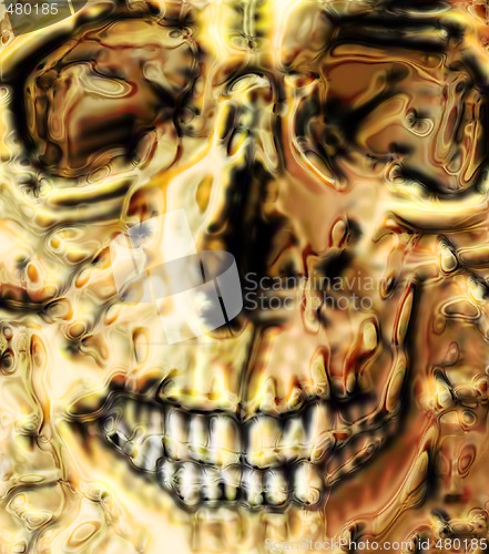 Image of skull background