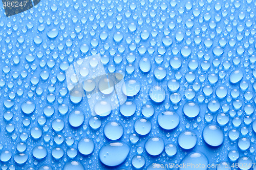 Image of water drops