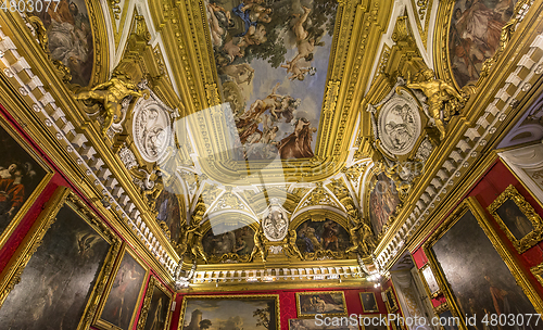 Image of interiors of Palazzo Pitti, Florence, Italy