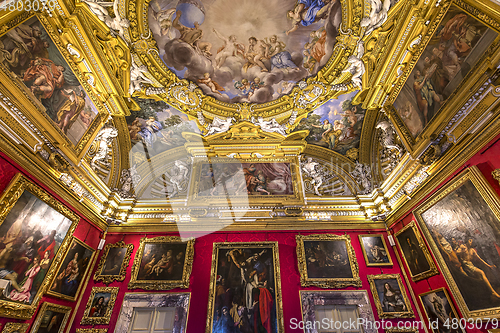 Image of interiors of Palazzo Pitti, Florence, Italy