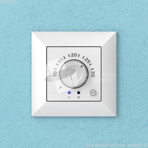 Image of Air conditioner control panel