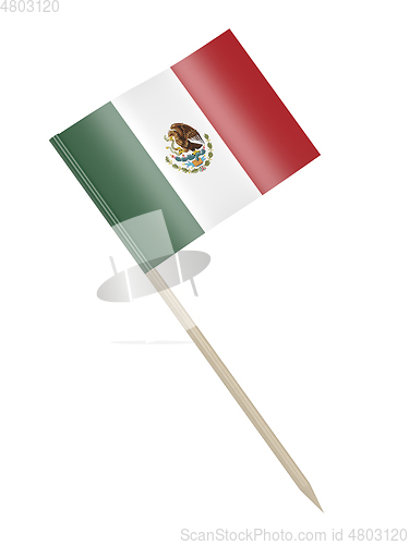 Image of Mexico flag toothpick