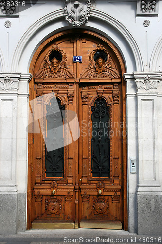 Image of Wooden door