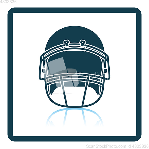 Image of American football helmet icon