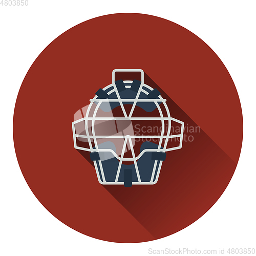 Image of Baseball face protector icon