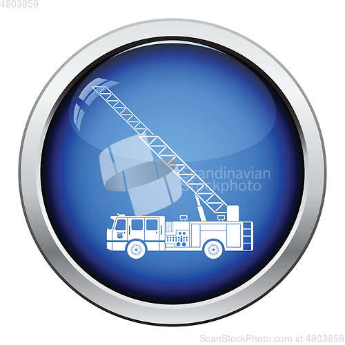 Image of Fire service truck icon