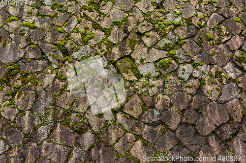 Image of Rock stone wall