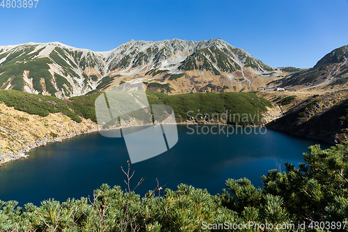 Image of Beautiful landscape in tateyama of Japan