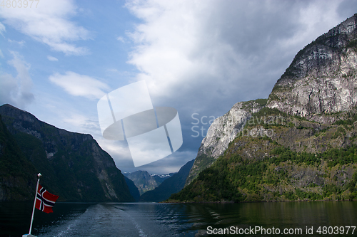 Image of Naeroyfjord, Sogn og Fjordane, Norway