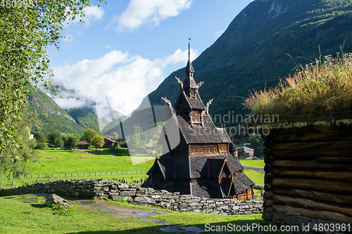 Image of Borgund Stave Church, Sogn og Fjordane, Norway