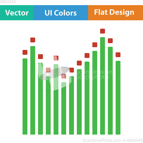 Image of Graphic equalizer icon