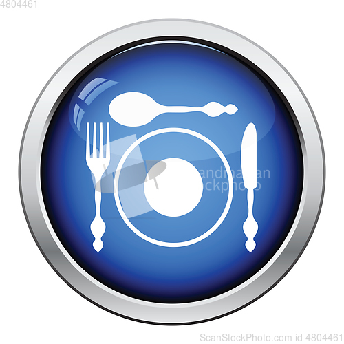 Image of Silverware and plate icon