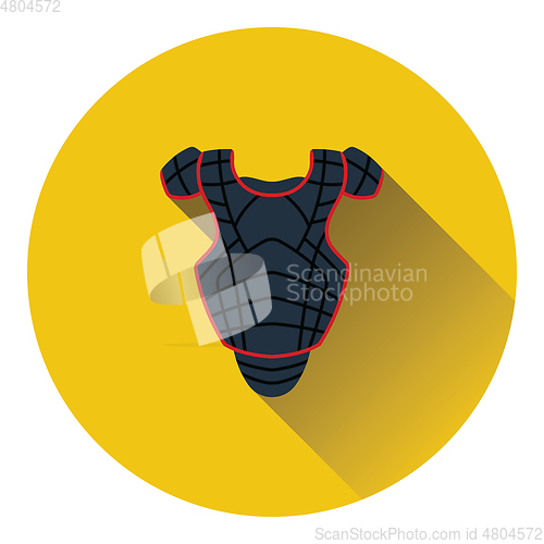 Image of Baseball chest protector icon