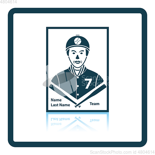 Image of Baseball card icon