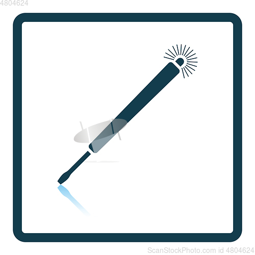 Image of Electricity test screwdriver icon