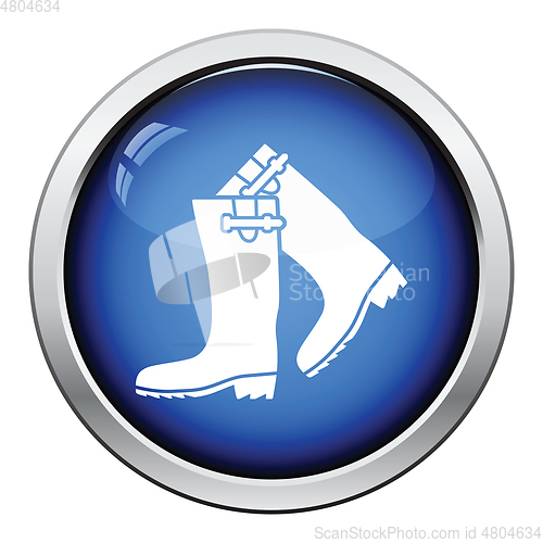 Image of Hunter\'s rubber boots icon