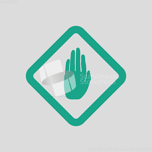 Image of Icon of Warning hand