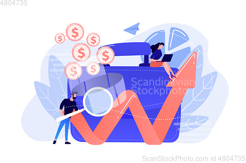 Image of Investment concept vector illustration.