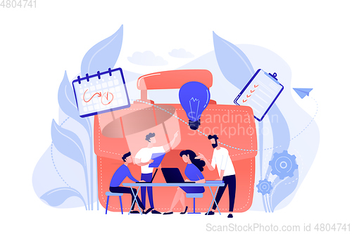 Image of Collaboration concept vector illustration.
