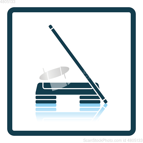 Image of Icon of Step board and stick 