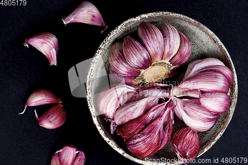 Image of Fresh Red Garlic