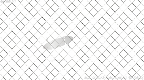 Image of Chain link fence pattern. Realistic geometric texture