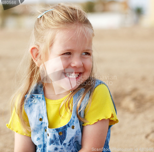 Image of Cute smiling girl