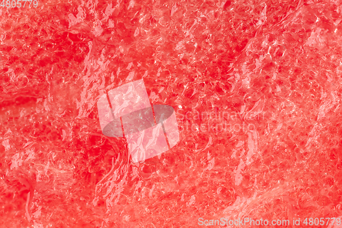 Image of watermelon pulp macro