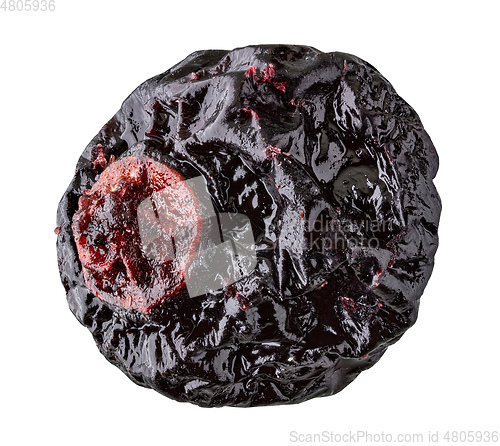 Image of dried blackcurrant berry macro