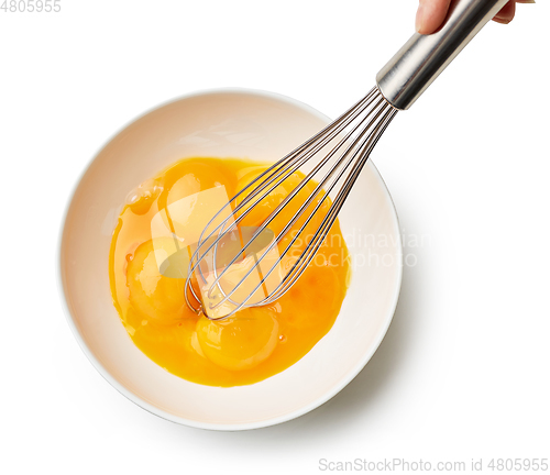 Image of bowl of egg yolks