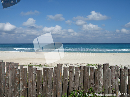 Image of blue tropical ocean