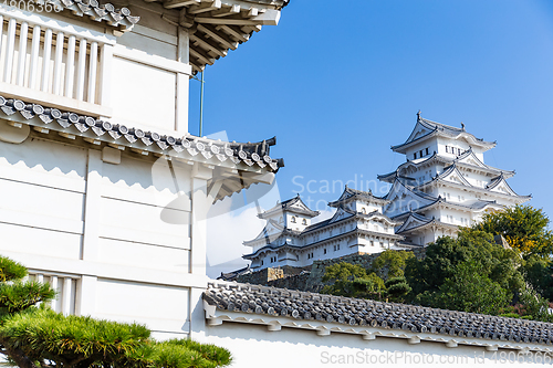 Image of Japanese Himeji castle