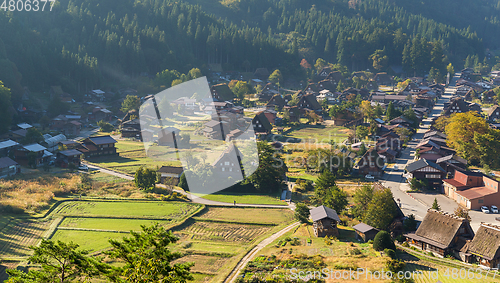 Image of Japnese Shirakawago village