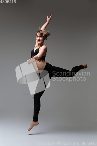 Image of Beautiful woman dancer