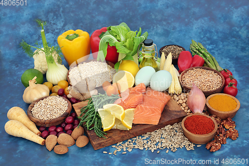 Image of Healthy Food to Boost the Immune System  