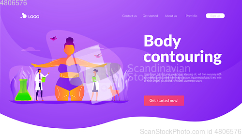 Image of Body Contouring landing page template