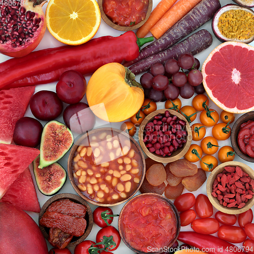 Image of Healthy Food High in Lycopene to Boost Immune System