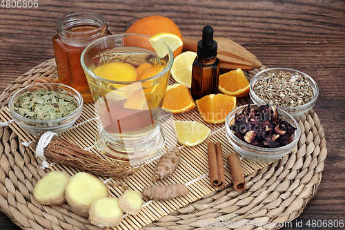 Image of Medicinal Remedy for Cold and Flu Virus