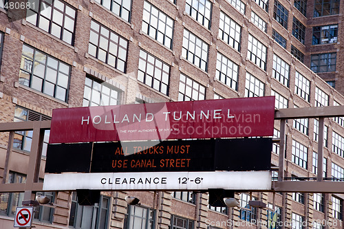 Image of Holland tunnel