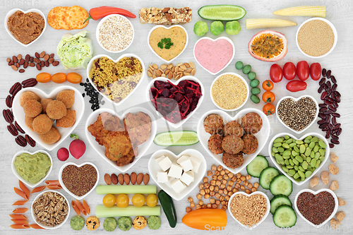 Image of Healthy Vegan Diet Food for Good Health