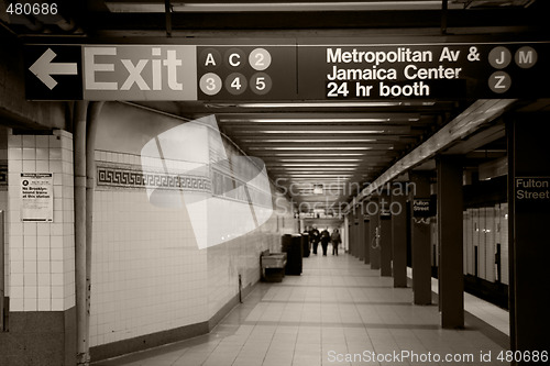 Image of New York subway