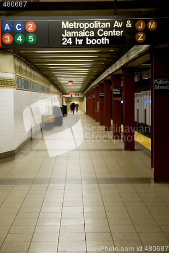 Image of New York subway