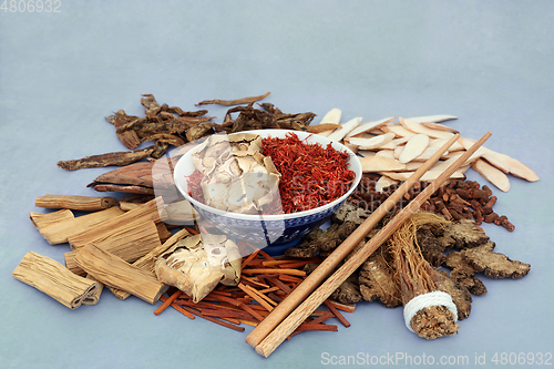 Image of Traditional Chinese Herbs and Spices