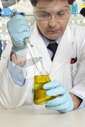 Image of Scientist in laboratory