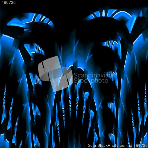 Image of Abstract 3d background