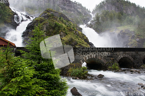 Image of Lotefossen, Hordaland, Norway