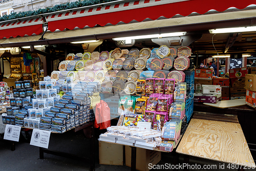 Image of Souvenir shop at famous Havel Market in second week of Advent in